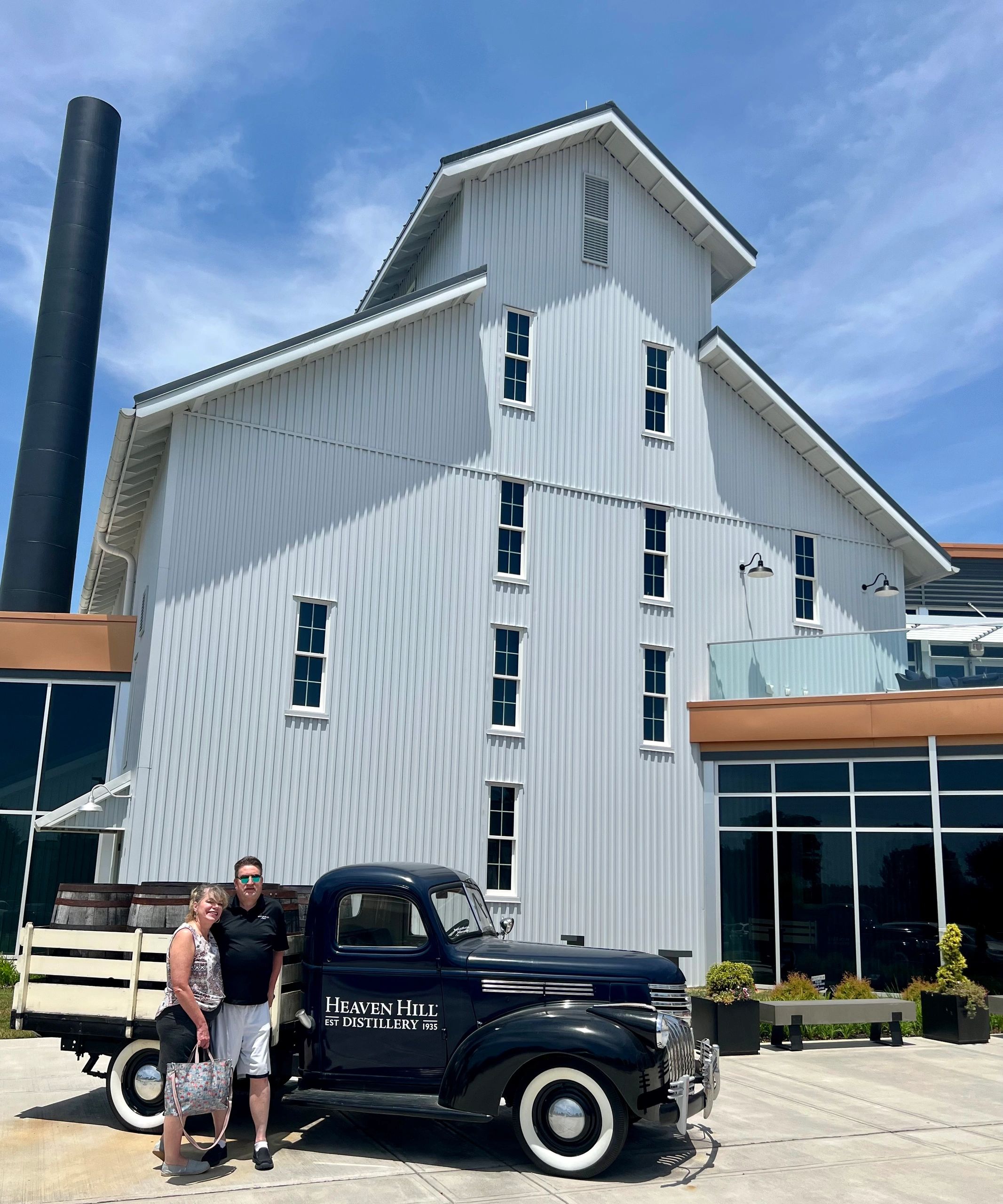 Classic distillery building